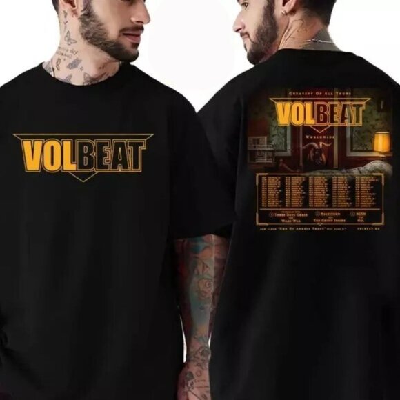 Sierra K Other - Volbeat Greatest Of All Tours 2025 Worldwide God Of Angels Two Sides T-Shirt 17